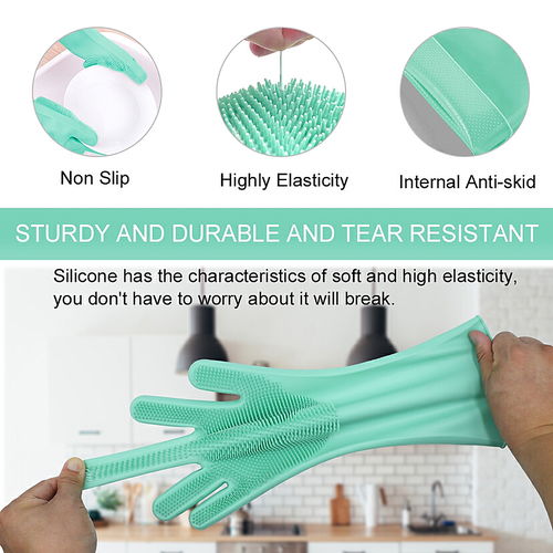 5款廚房多功能硅膠手套亞馬遜產(chǎn)品套圖設(shè)計(jì)，告別牛皮癬式雜亂